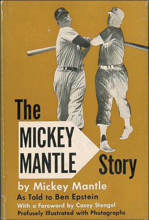 Lot #1441 Mickey Mantle Book - Image 2