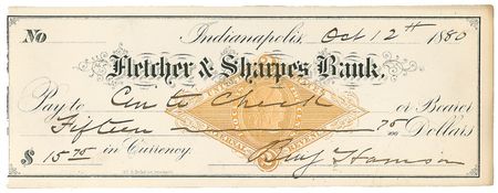 Lot #57 Benjamin Harrison Group Lot - Image 1