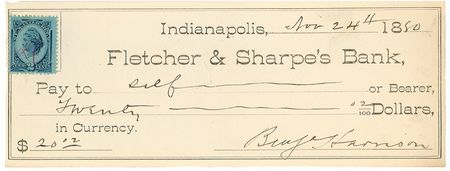 Lot #57 Benjamin Harrison Group Lot - Image 2