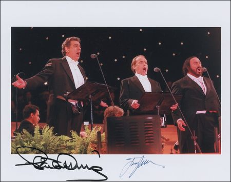 Lot #851 Three Tenors Group Lot - Image 1