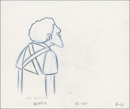 Lot #569 Matt Groening Animation Drawings - Image 2