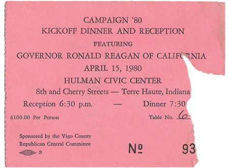 Lot #104 Ronald Reagan Signature - Image 2