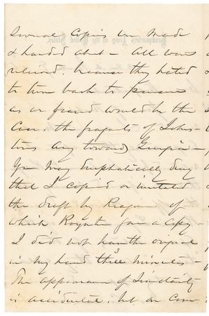 Lot #375 William T. Sherman: “THEY WILL NOW CHIRP LIKE IRISH MONKEYS”: A decade after the Civil War, SHERMAN defends the terms of surrender he drafted for JOSEPH T. JOHNSTON during the “March to the Sea” - Image 2