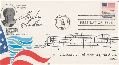 Lot #834 Stephen Sondheim Group Lot - Image 1