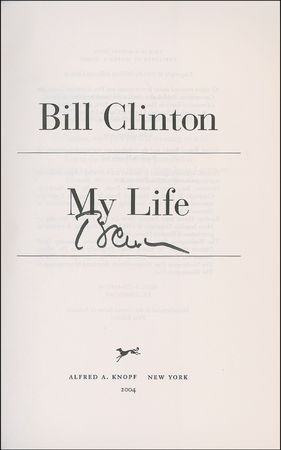 Lot #24 Bill Clinton Book