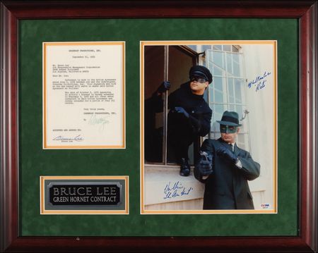 Lot #1105 Bruce Lee: Extending his contract with the company that made The Green Hornet - Image 1