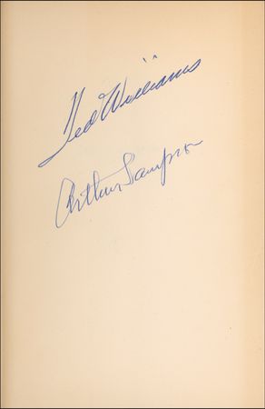 Lot #1557 Ted Williams Book - Image 1