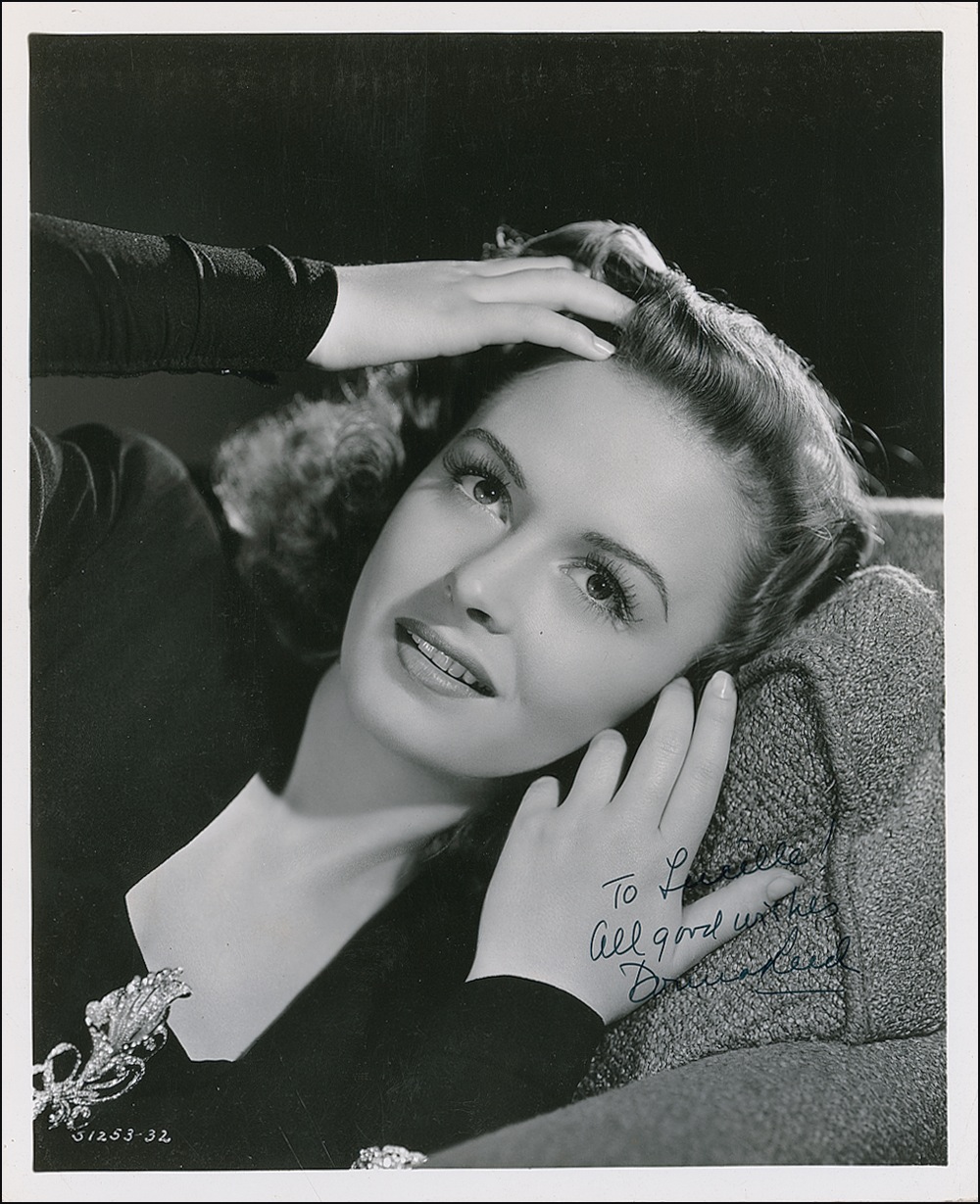 Donna Reed Signed Photograph | RR Auction