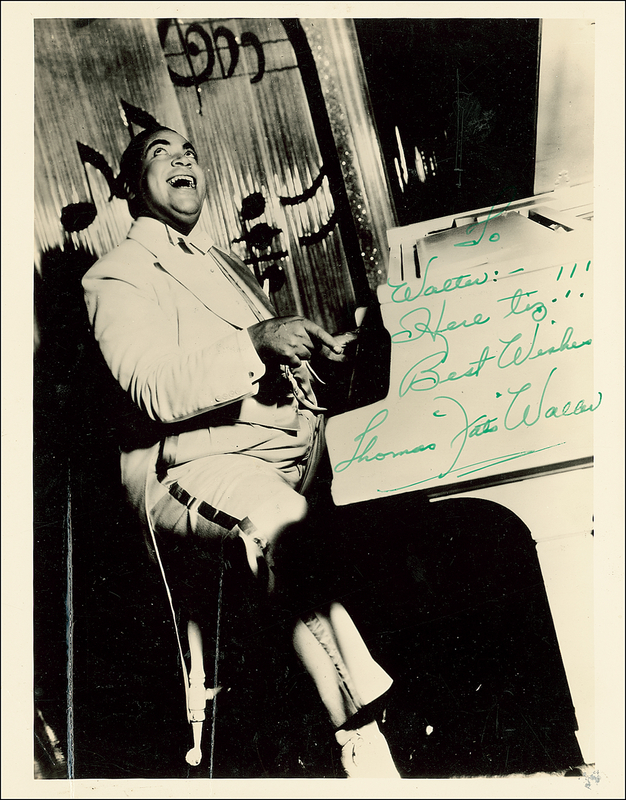 Lot 910 Fats Waller: One of the greatest piano players ever