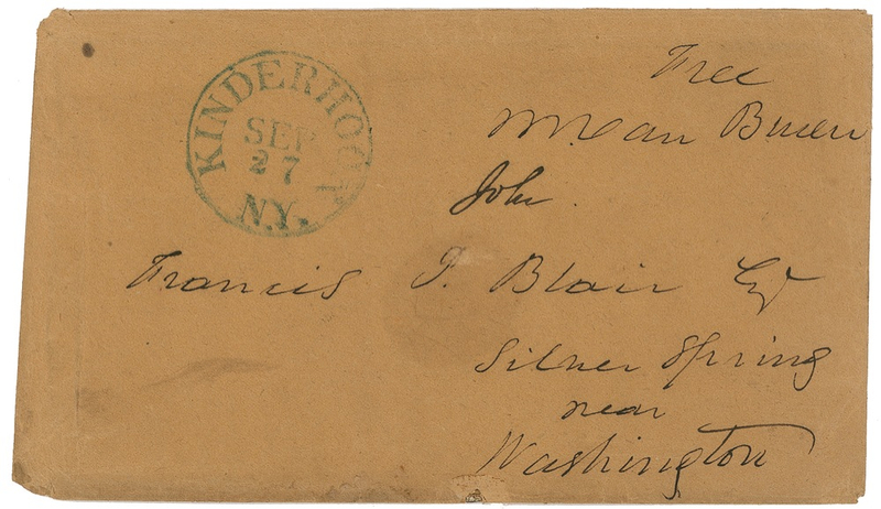 Lot 162 Martin Van Buren Free Frank