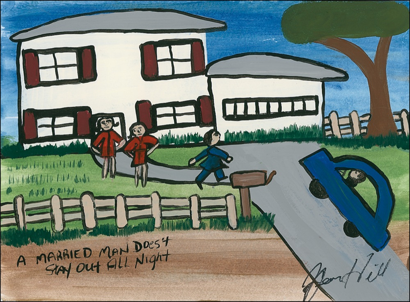 Lot 247 Henry Hill Original Painting
