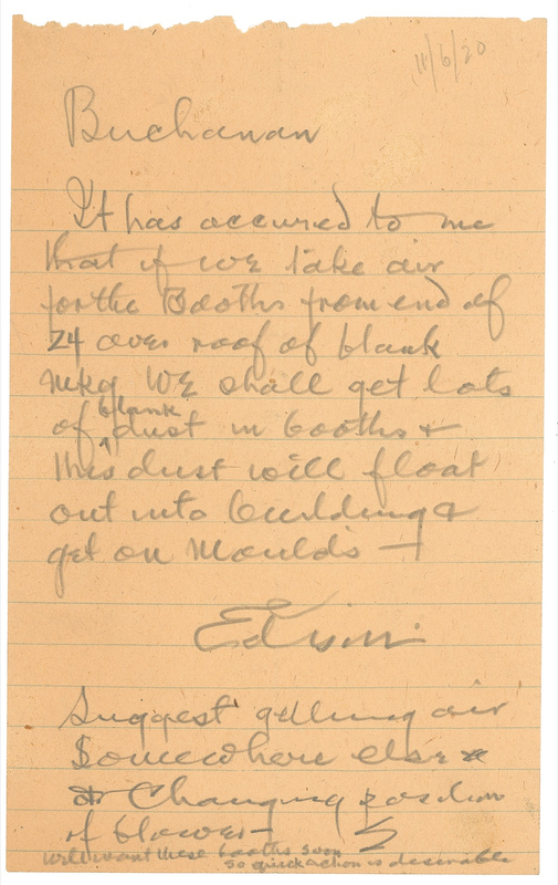 Lot 214 Thomas Edison Handwritten Letter Signed