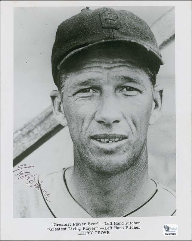 Lot 1485 Lefty Grove Group Lot