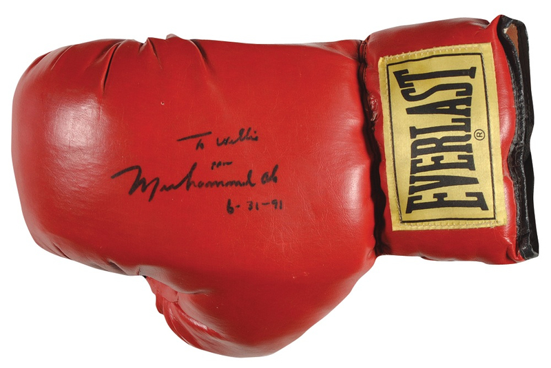 Lot 1417 Muhammad Ali Boxing Glove