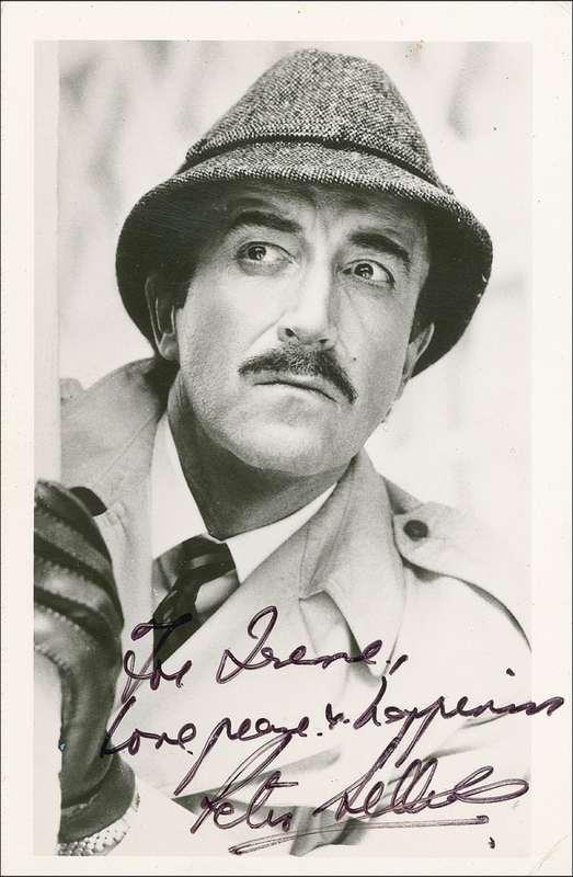Lot 1322 Peter Sellers Signed Photograph