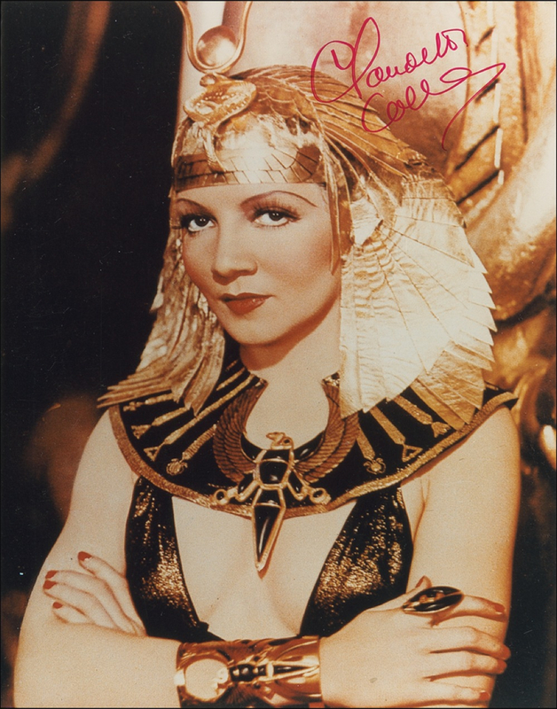 Lot 1026 Claudette Colbert Signed Photograph