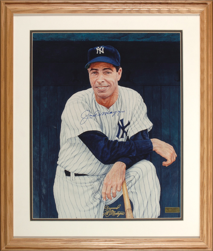 Lot 1461 Joe DiMaggio Print