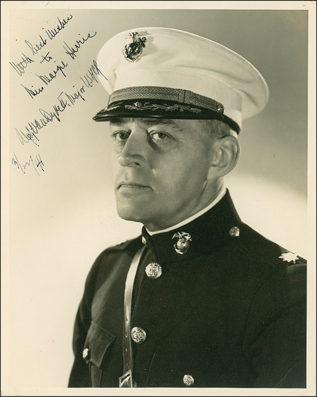 Lot 1384 W. S. Van Dyke Signed Photograph