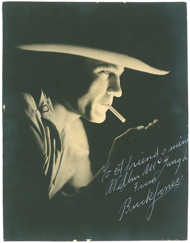 Lot 1156 Buck Jones Signed Photograph