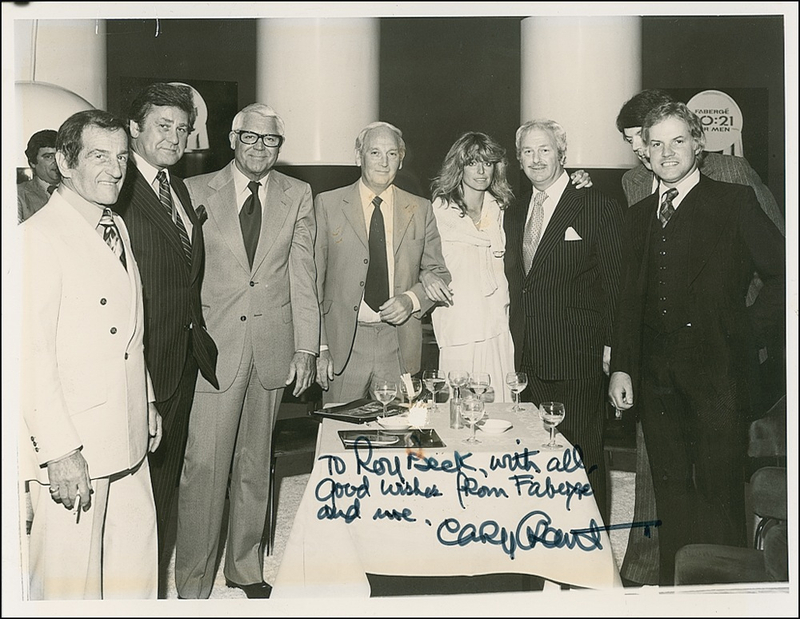 Lot 1110 Cary Grant Signed Photograph