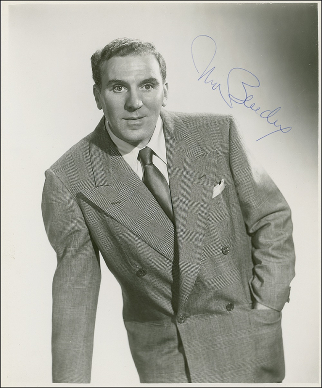 Lot 979 William Bendix Signed Photograph
