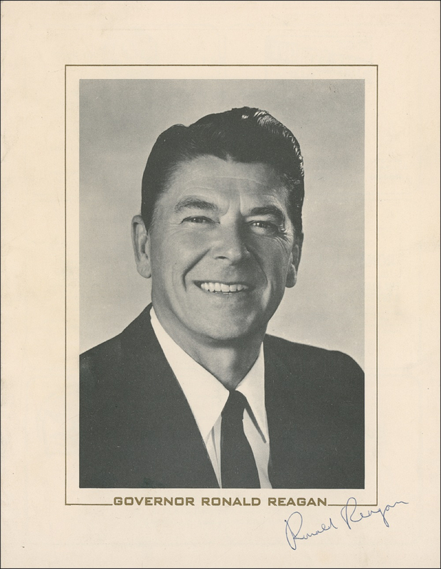 Lot 124 Ronald Reagan Program