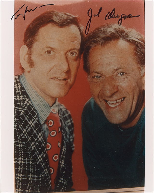 Lot 1251 Odd Couple Signed Photograph