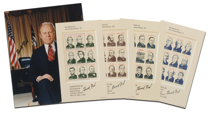 Lot 55 Gerald Ford Group Lot