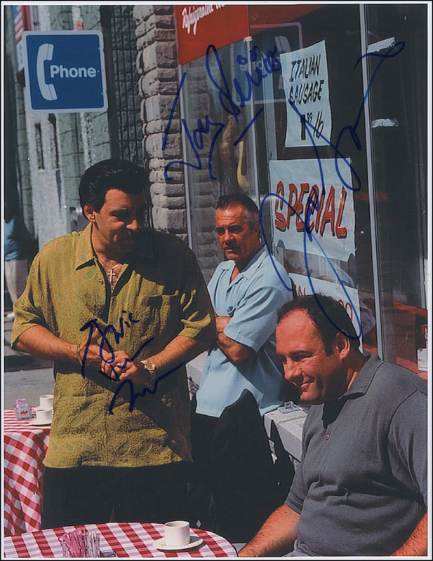 Lot 1336 Sopranos Signed Photograph