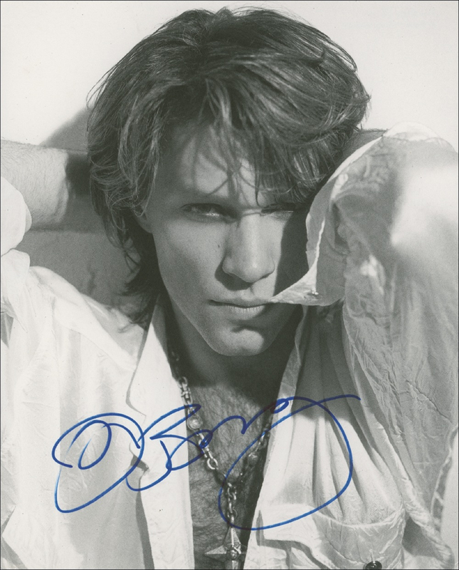 Lot 691 Jon Bon Jovi Signed Photograph