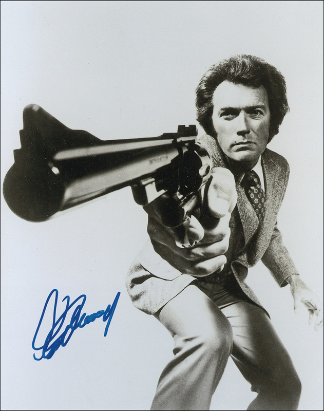Lot 1066 Clint Eastwood Signed Photograph