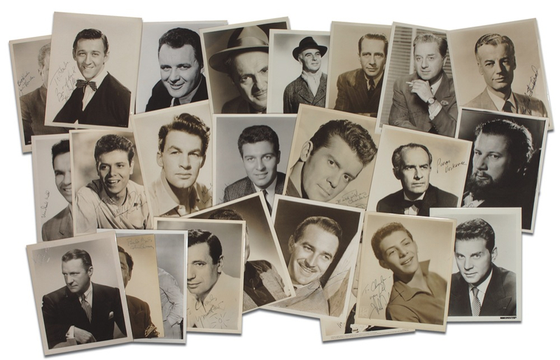 Lot 1389 Vintage Entertainers Group Lot