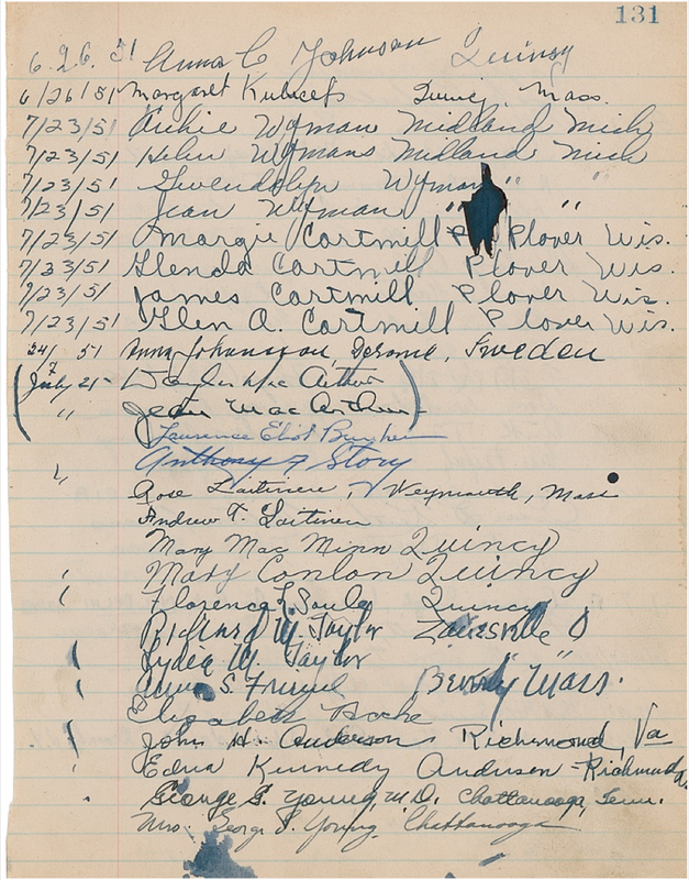 Lot 379 Douglas MacArthur Signature