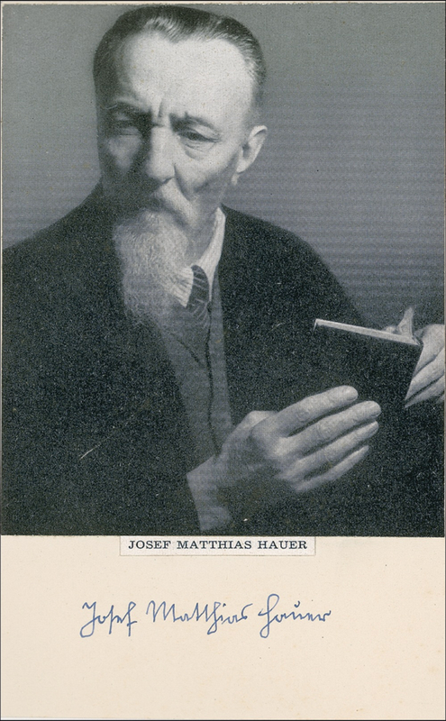 Lot 766 Josef Hauer Signature