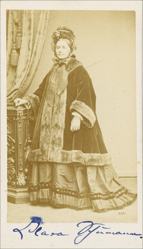 Lot 866 Clara Schumann Signed Photograph