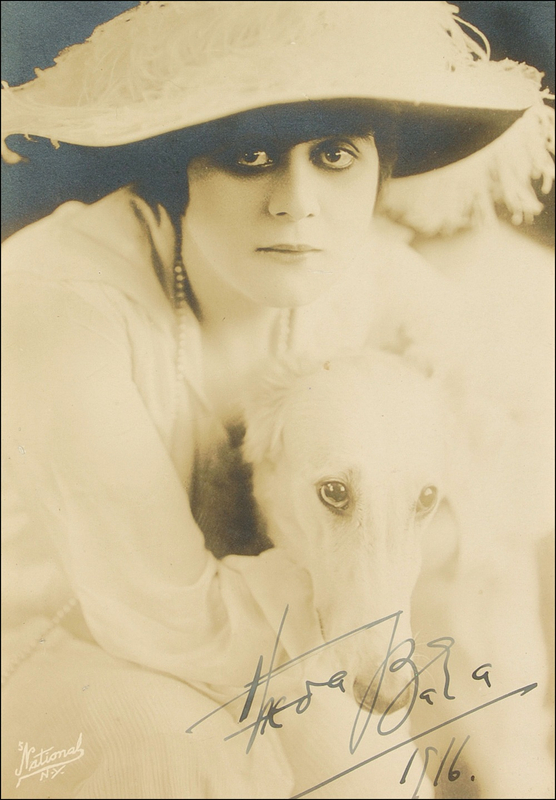 Lot 969 Theda Bara Signed Photograph