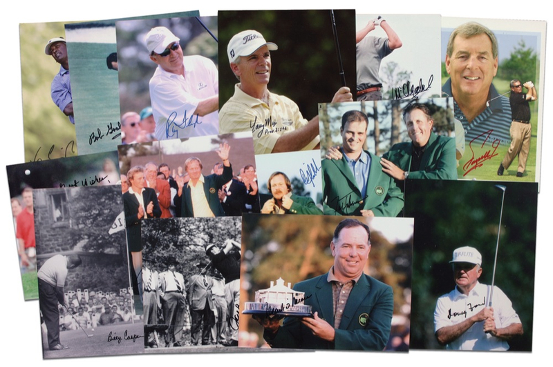 Lot 1479 Golf: Masters Champions Group Lot