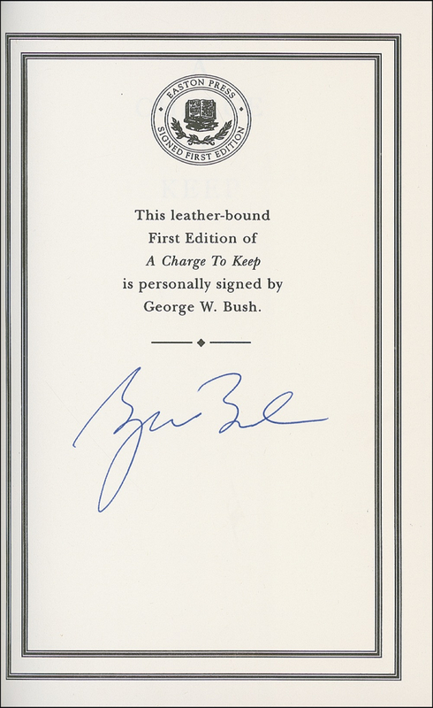 Lot 23 George W. Bush Book