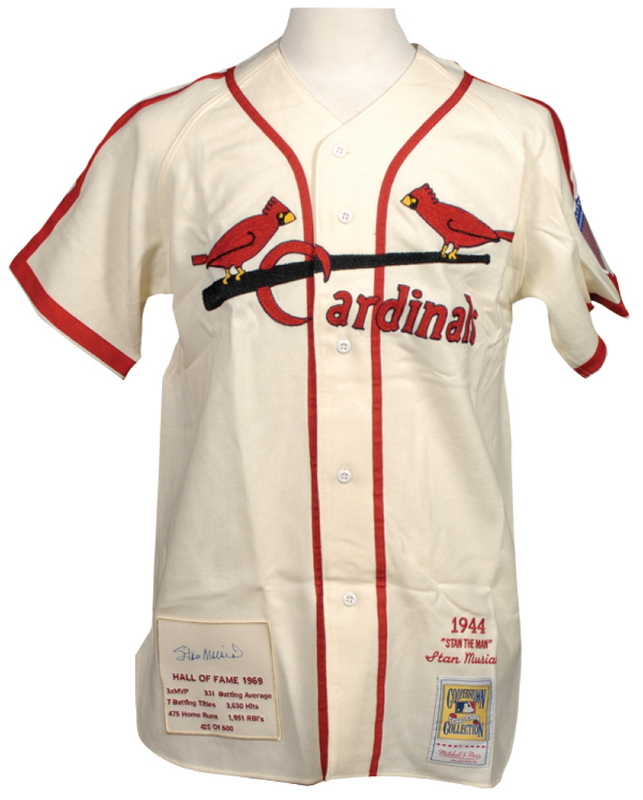 Lot 1527 Stan Musial Baseball Jersey