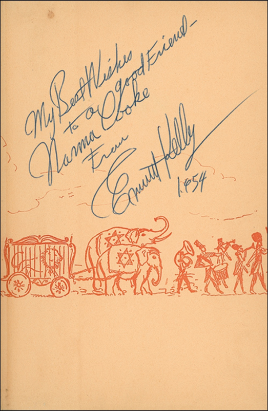 Lot 1170 Emmett Kelly, Sr. Book