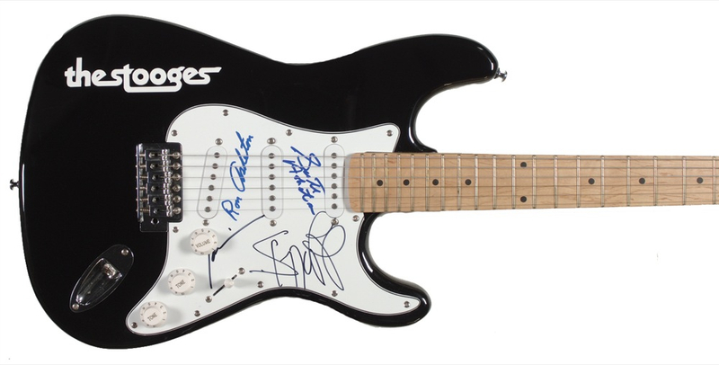 Lot 841 Iggy Pop and The Stooges Guitar