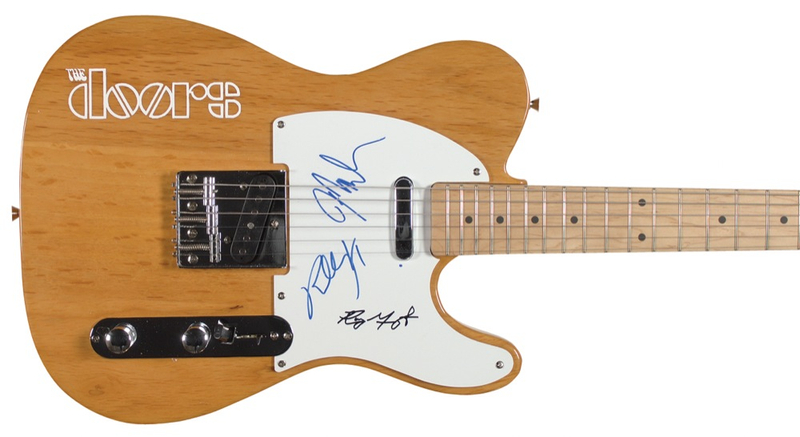 Lot 735 The Doors Guitar