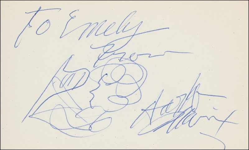 Lot 1219 Harpo Marx Sketch