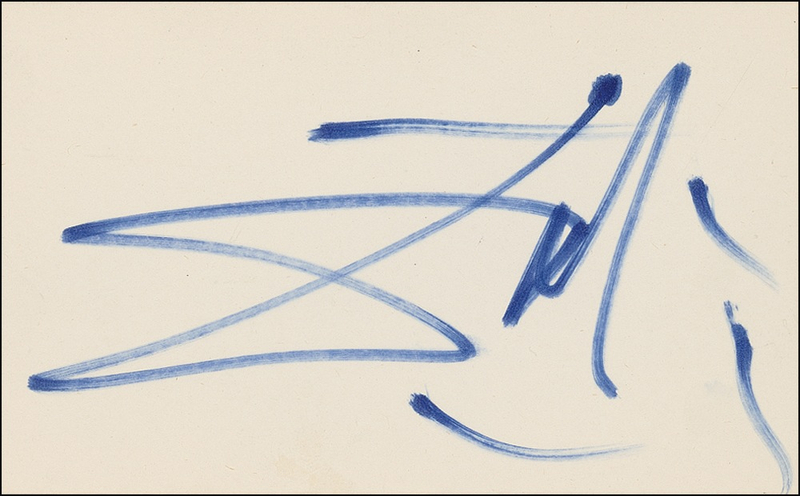 Lot 493 Salvador Dali Signature