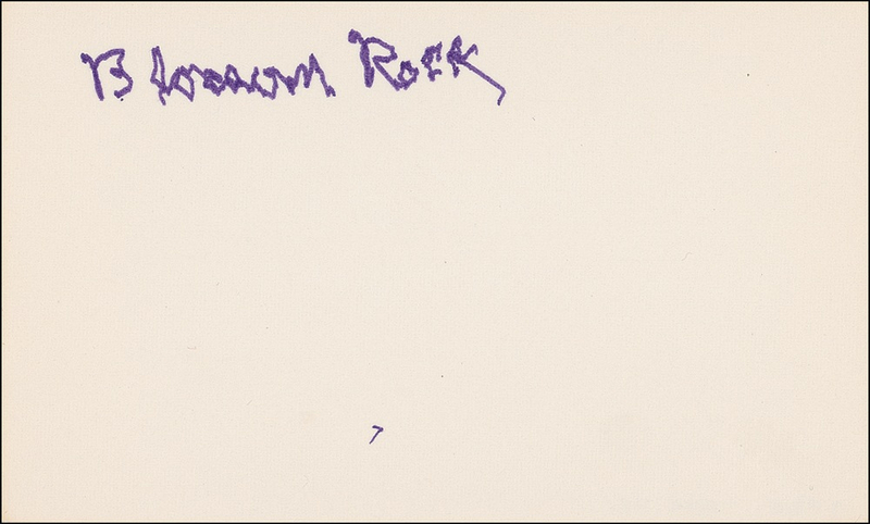Lot 1302 Blossom Rock Signature