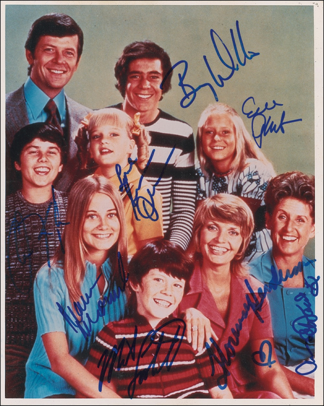Lot 997 Brady Bunch Signed Photograph