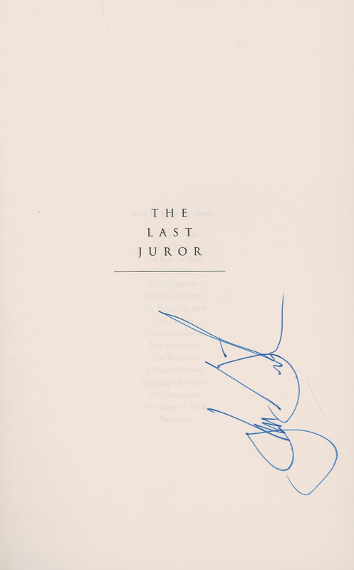 Lot 511 John Grisham Book