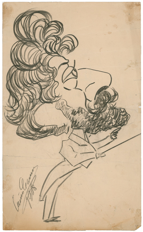 Lot 705 Enrico Caruso: The tenor as caricaturist