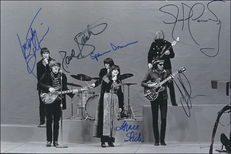 Lot 780 Jefferson Airplane Signed Photograph