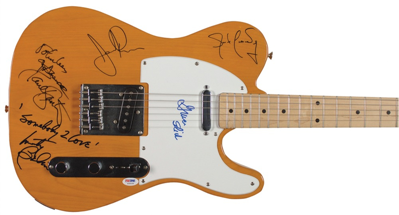 Lot 781 Jefferson Airplane Guitar